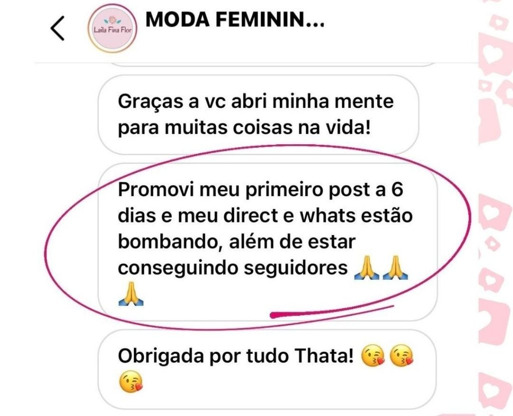 Depoimento aluna 3